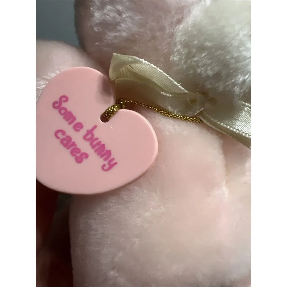 1986 Precious Moments Applause Snowball Pink Plush Bunny Rabbit‎ 9